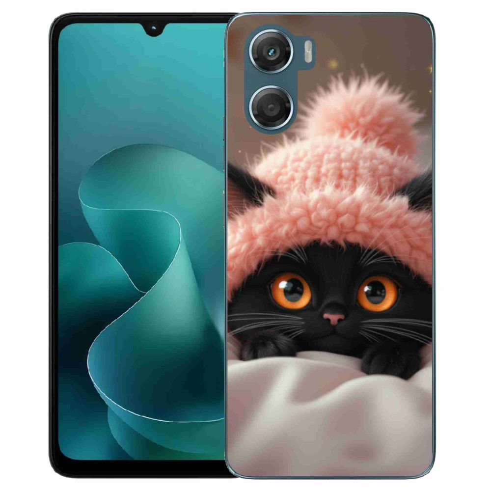 Gelový kryt mmCase na Motorola G06/G06 Power - roztomilé kotě 7