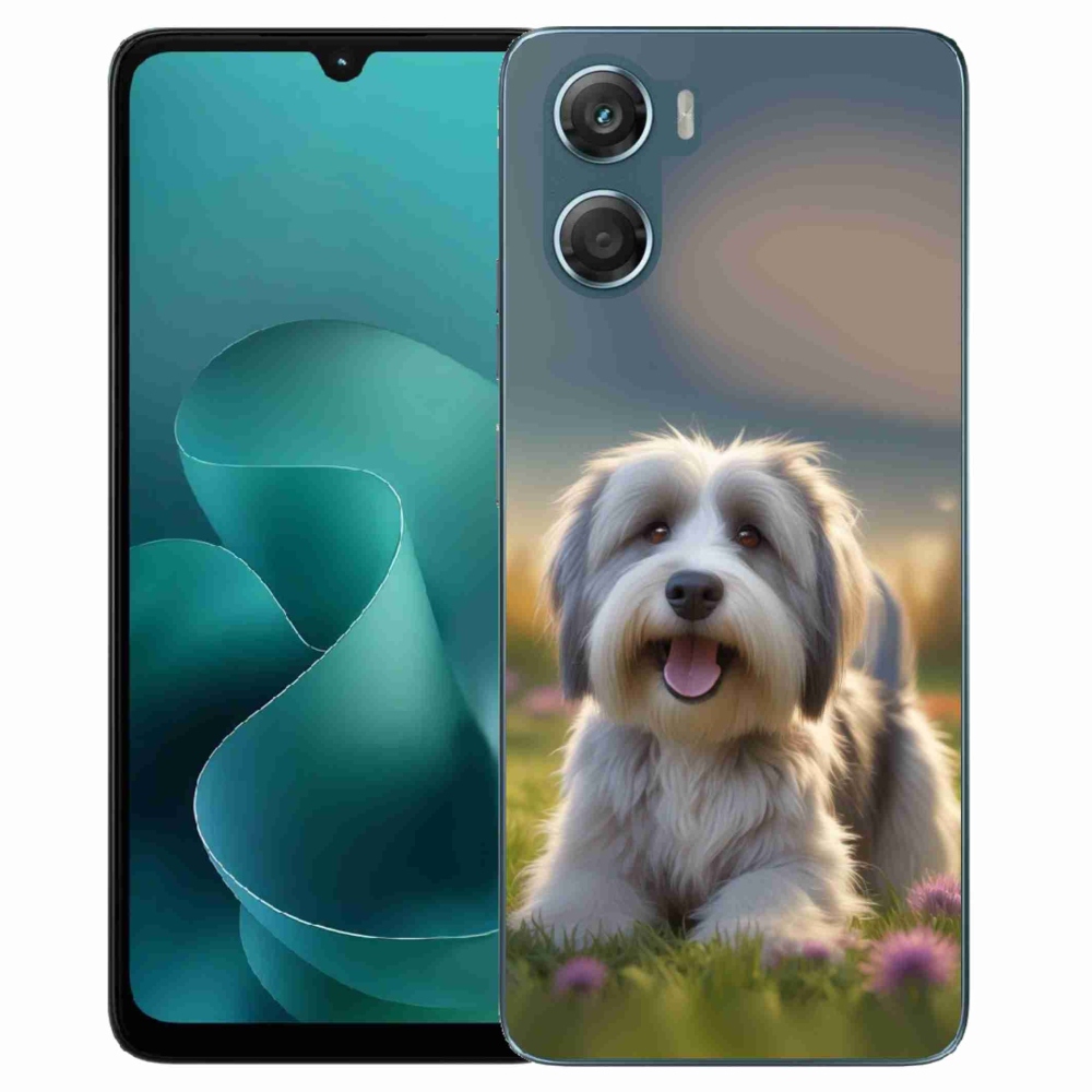 Gelový kryt mmCase na Motorola G06/G06 Power - roztomilý havanský psík