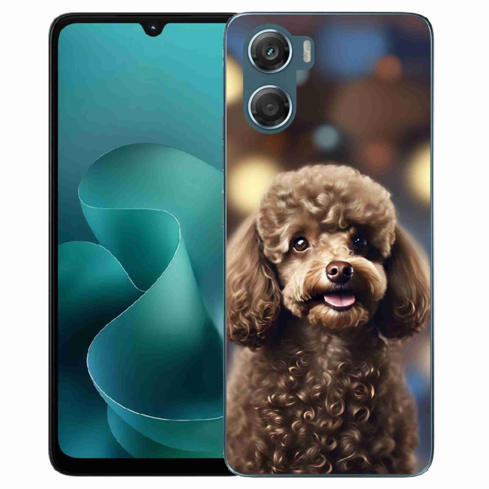 Gelový kryt mmCase na Motorola G06/G06 Power - roztomilý pudl