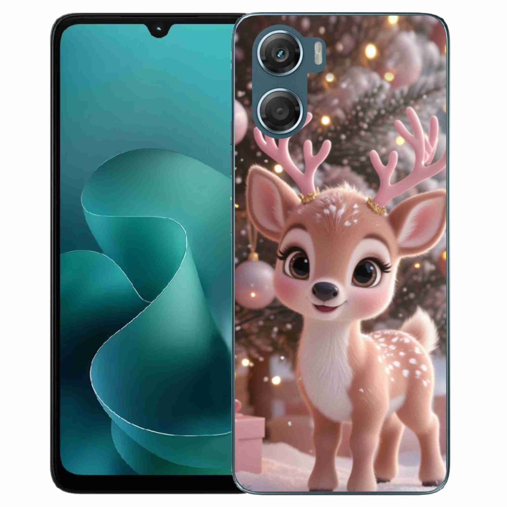 Gelový kryt mmCase na Motorola G06/G06 Power - roztomilý sob