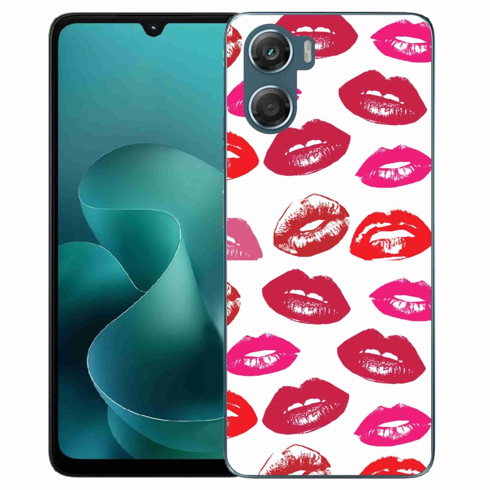 Gelový kryt mmCase na Motorola G06/G06 Power - rty