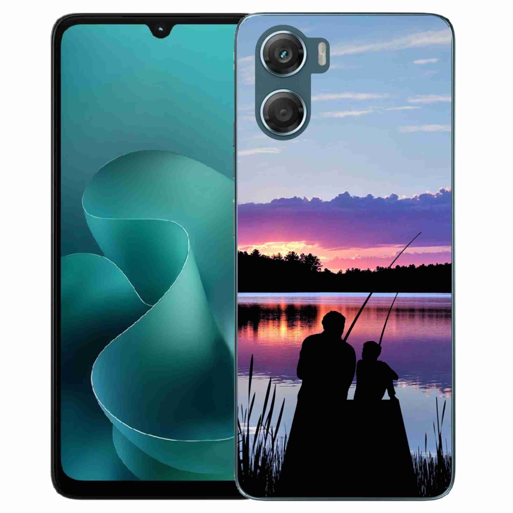 Gelový kryt mmCase na Motorola G06/G06 Power - rybaření 2