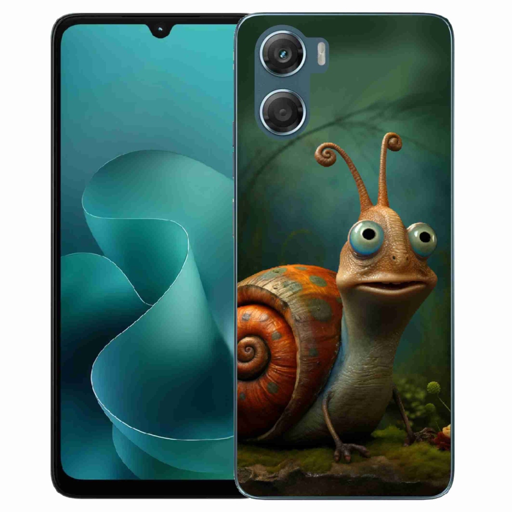 Gelový kryt mmCase na Motorola G06/G06 Power - šnek