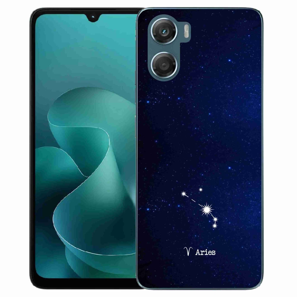 Gelový kryt mmCase na Motorola G06/G06 Power - souhvězdí Berana
