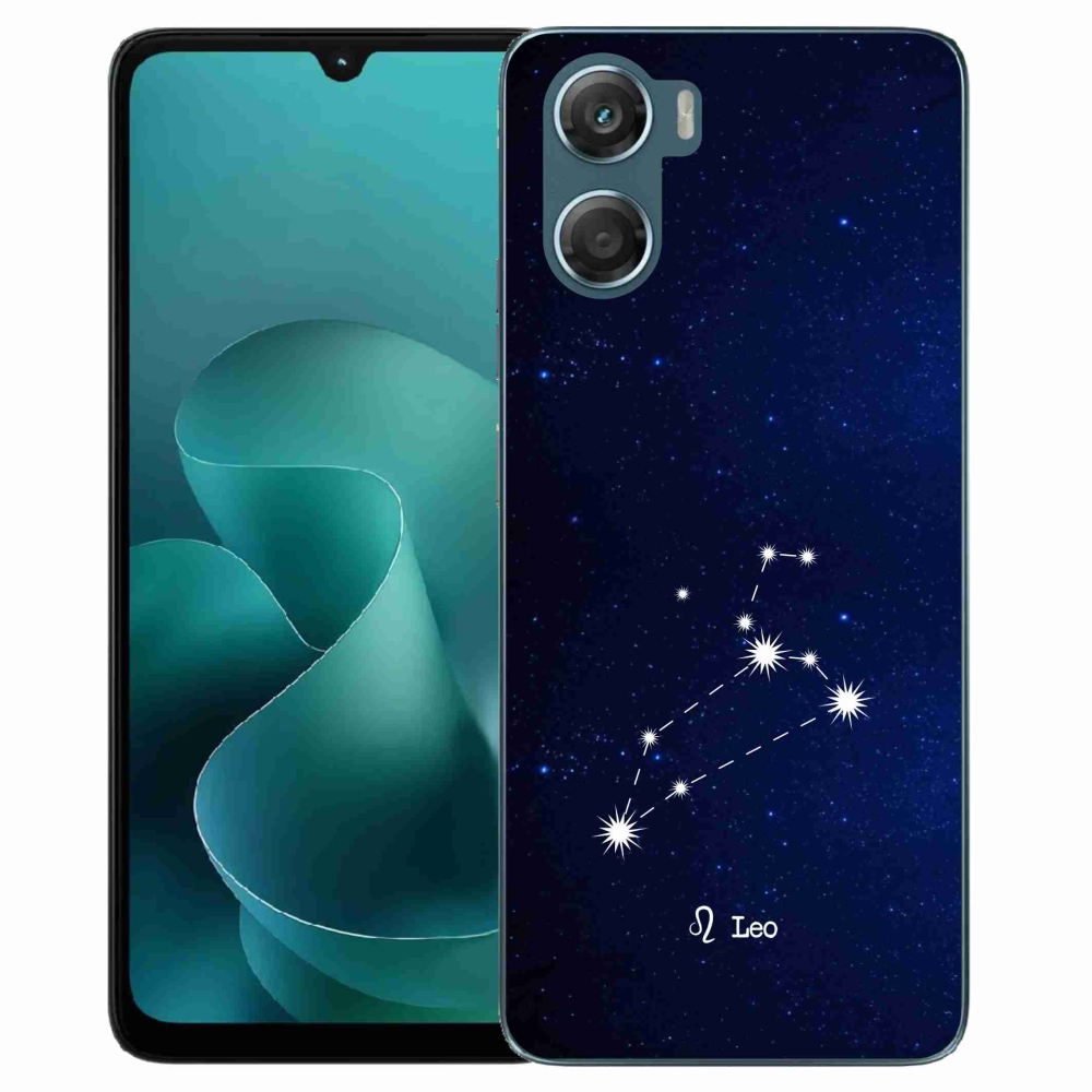 Gelový kryt mmCase na Motorola G06/G06 Power - souhvězdí Lva