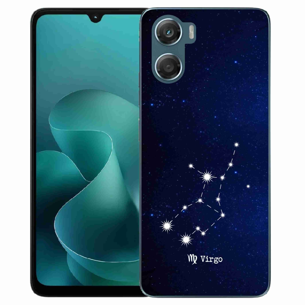 Gelový kryt mmCase na Motorola G06/G06 Power - souhvězdí Panny