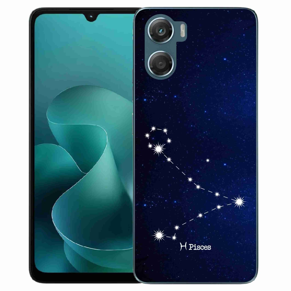 Gelový kryt mmCase na Motorola G06/G06 Power - souhvězdí Ryby
