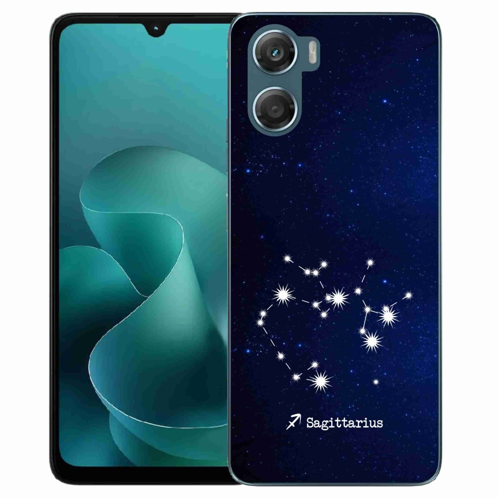 Gelový kryt mmCase na Motorola G06/G06 Power - souhvězdí Střelce