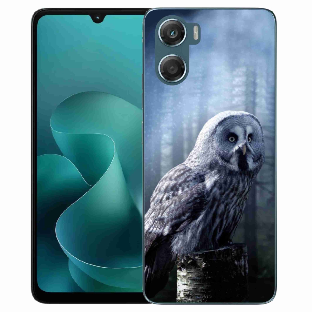 Gelový kryt mmCase na Motorola G06/G06 Power - sova