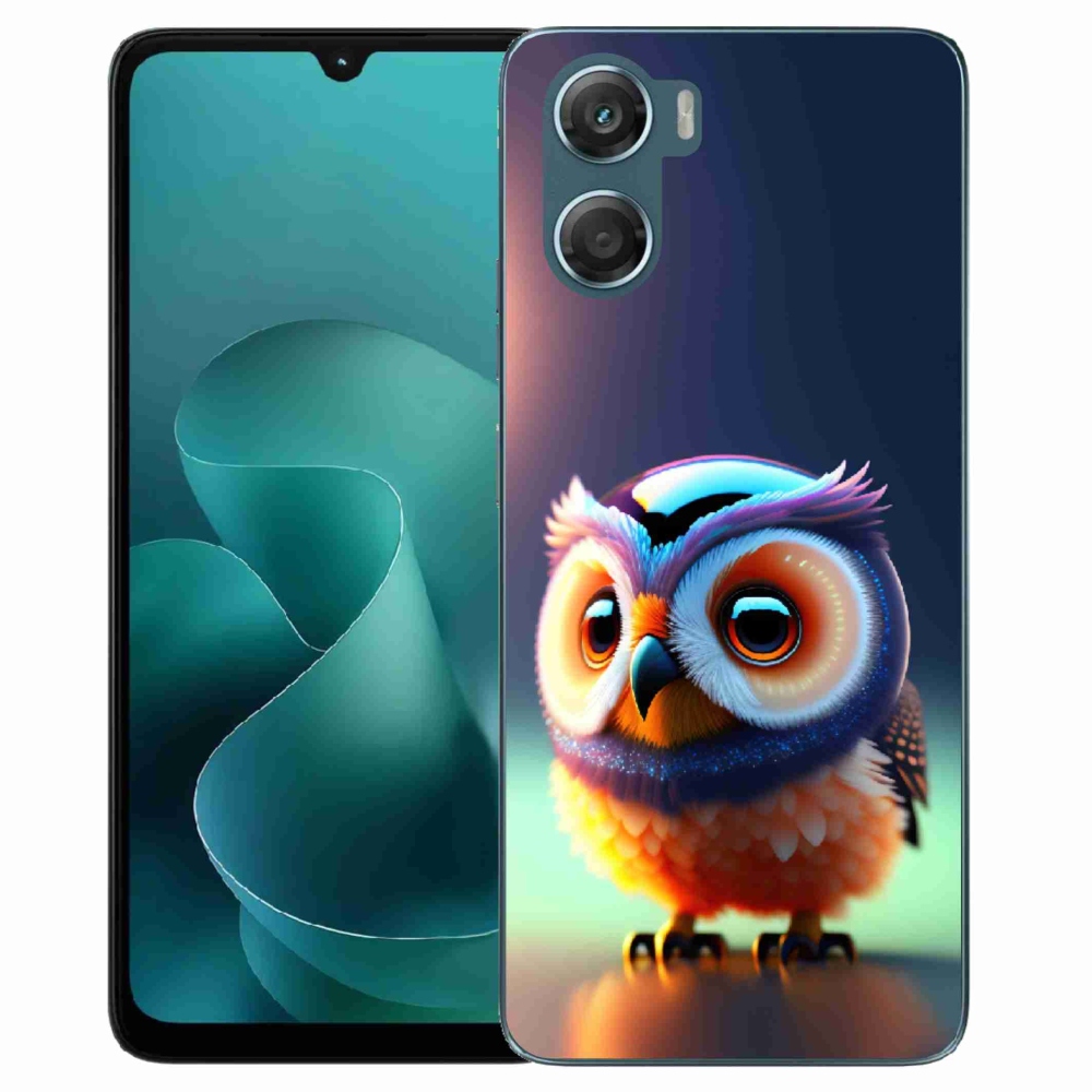Gelový kryt mmCase na Motorola G06/G06 Power - sovička