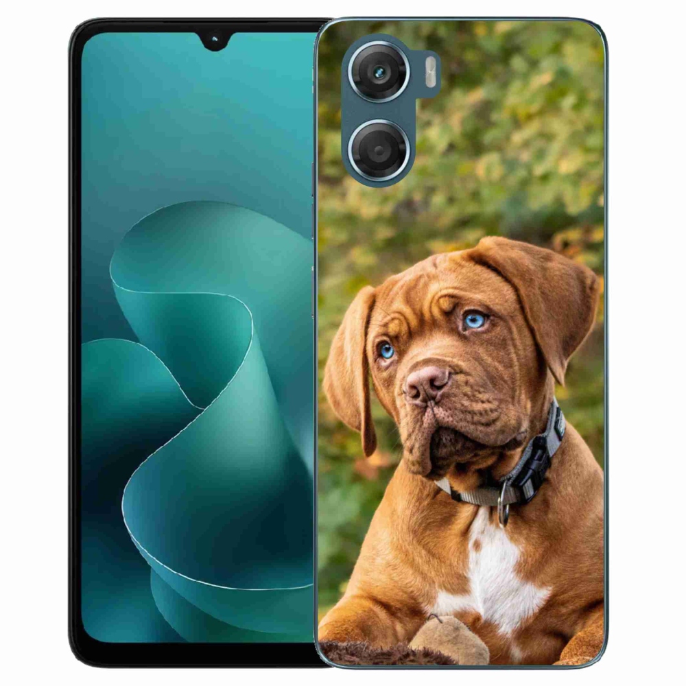Gelový kryt mmCase na Motorola G06/G06 Power - štěně 