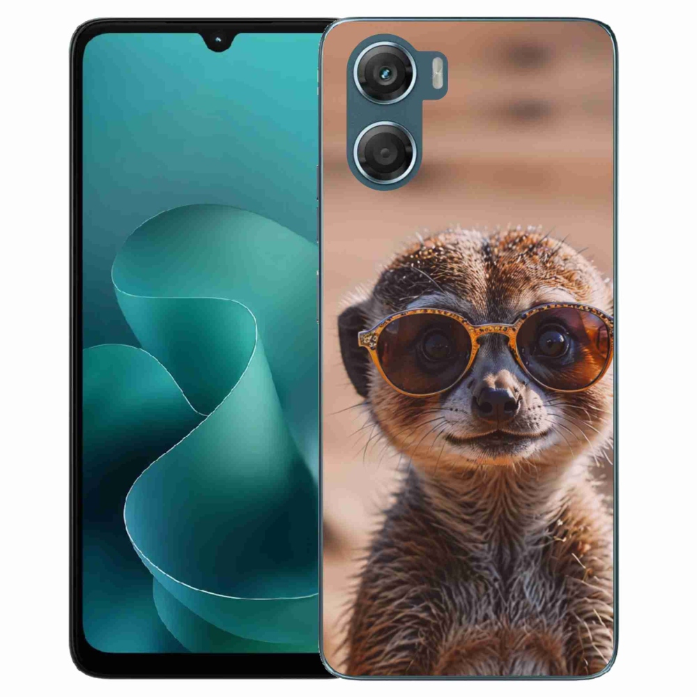 Gelový kryt mmCase na Motorola G06/G06 Power - stylová surikata