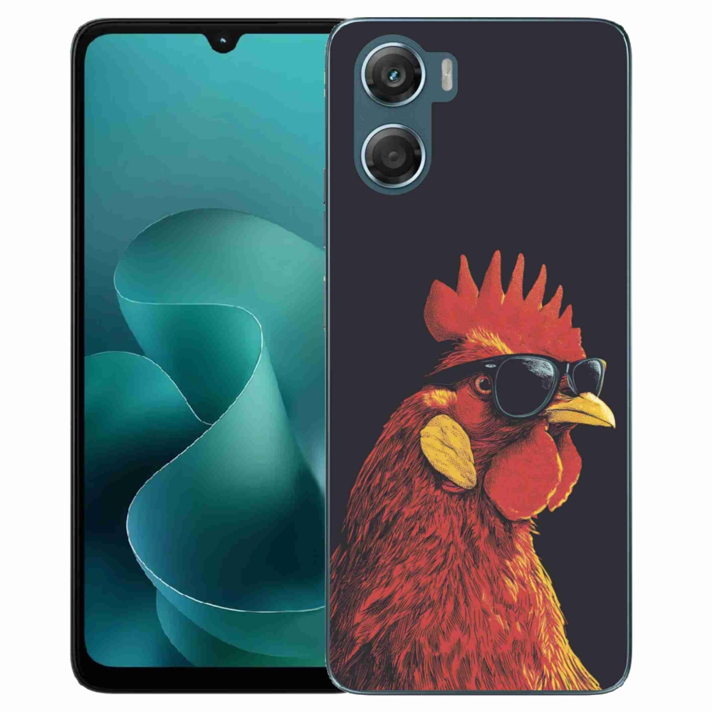 Gelový kryt mmCase na Motorola G06/G06 Power - stylový kohout