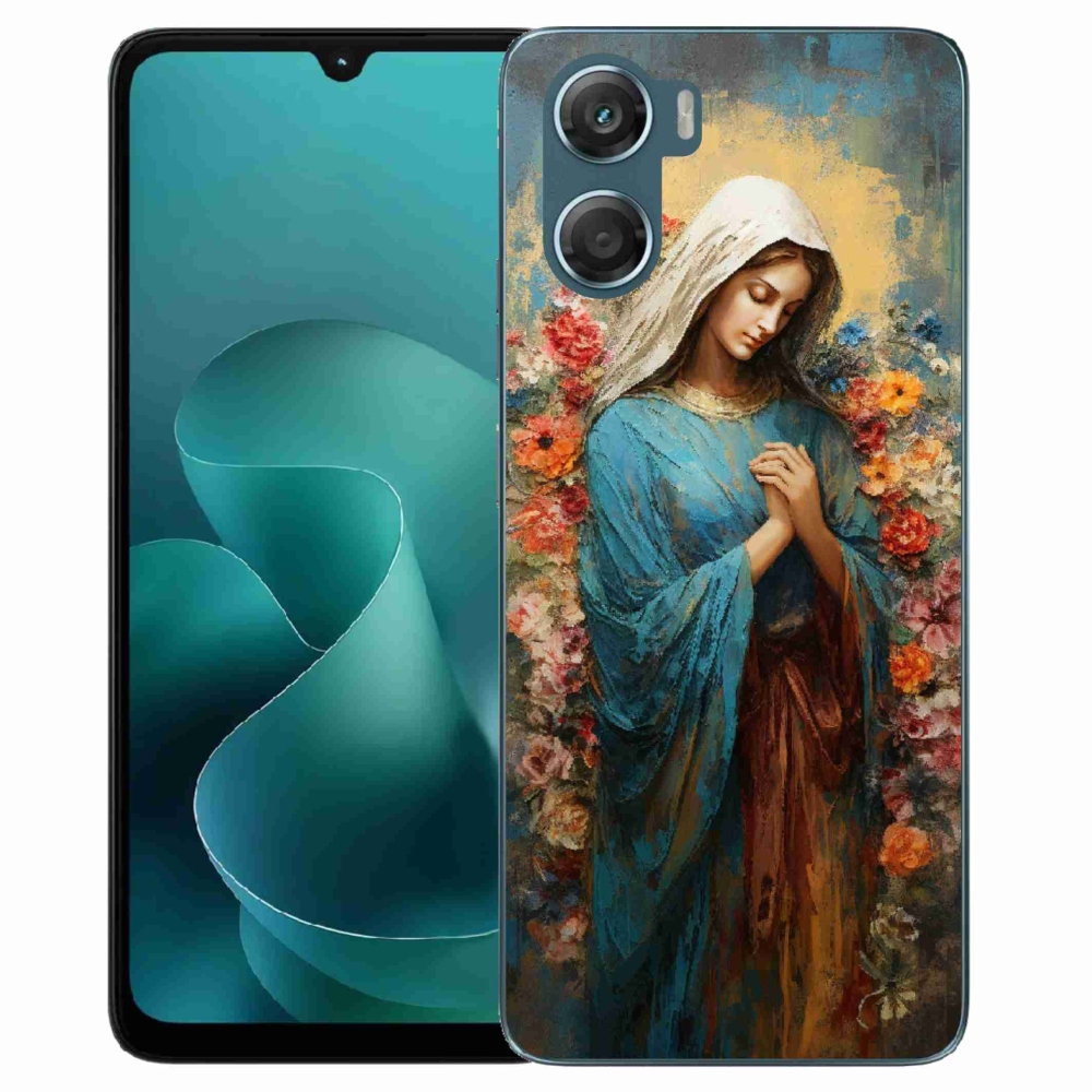 Gelový kryt mmCase na Motorola G06/G06 Power - svatá žena