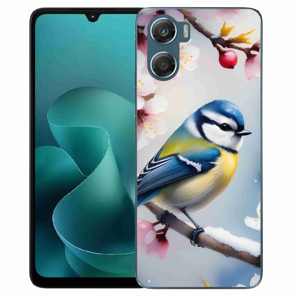 Gelový kryt mmCase na Motorola G06/G06 Power - sýkorka