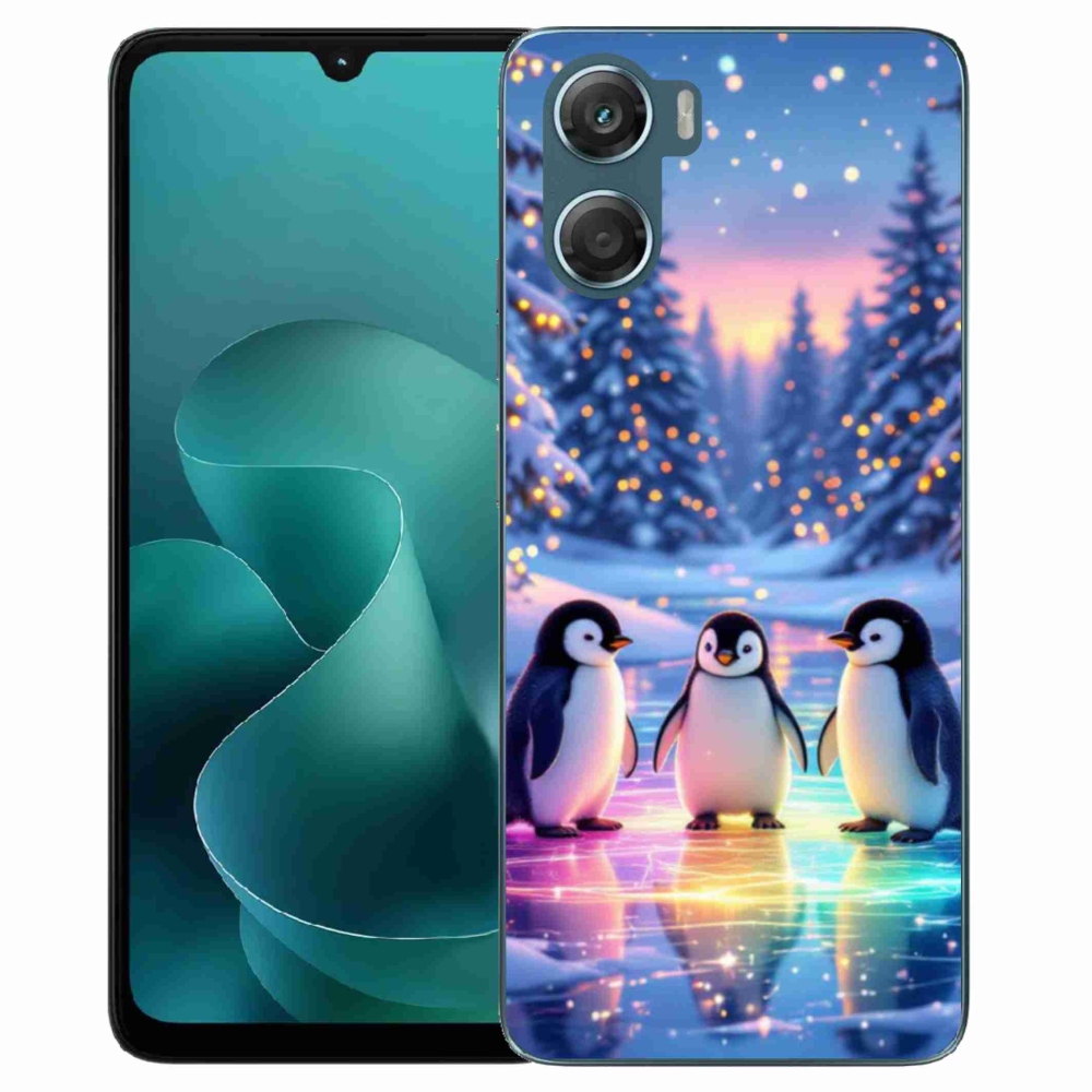 Gelový kryt mmCase na Motorola G06/G06 Power - tučnáci