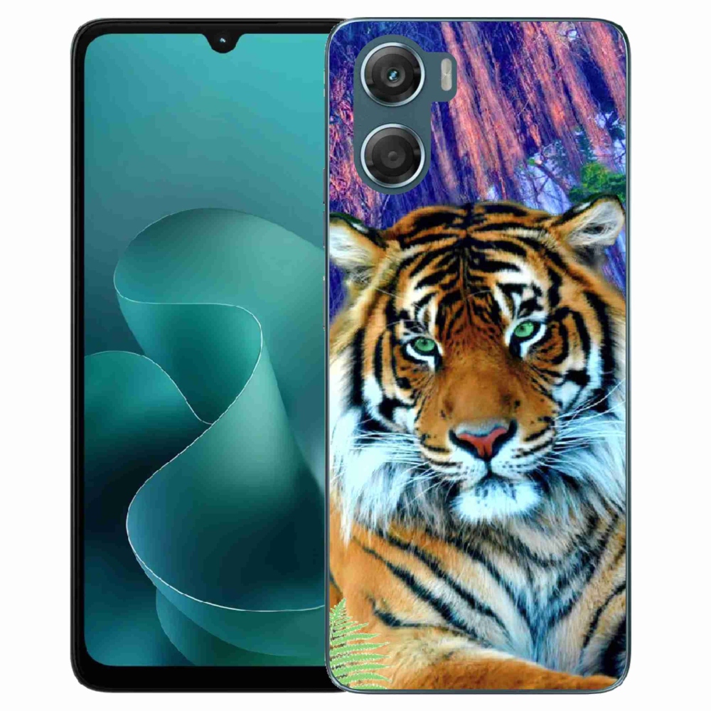 Gelový kryt mmCase na Motorola G06/G06 Power - tygr