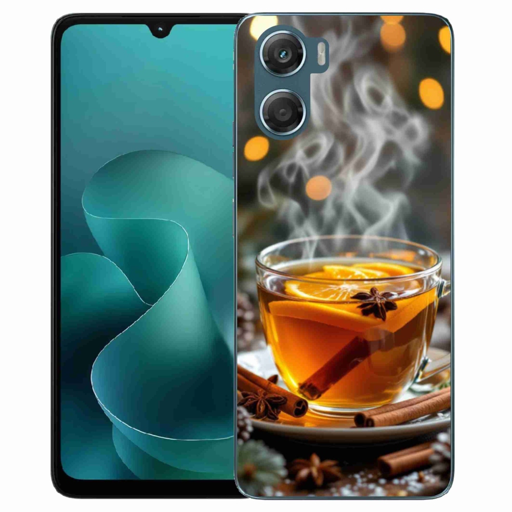 Gelový kryt mmCase na Motorola G06/G06 Power - vánoční punč