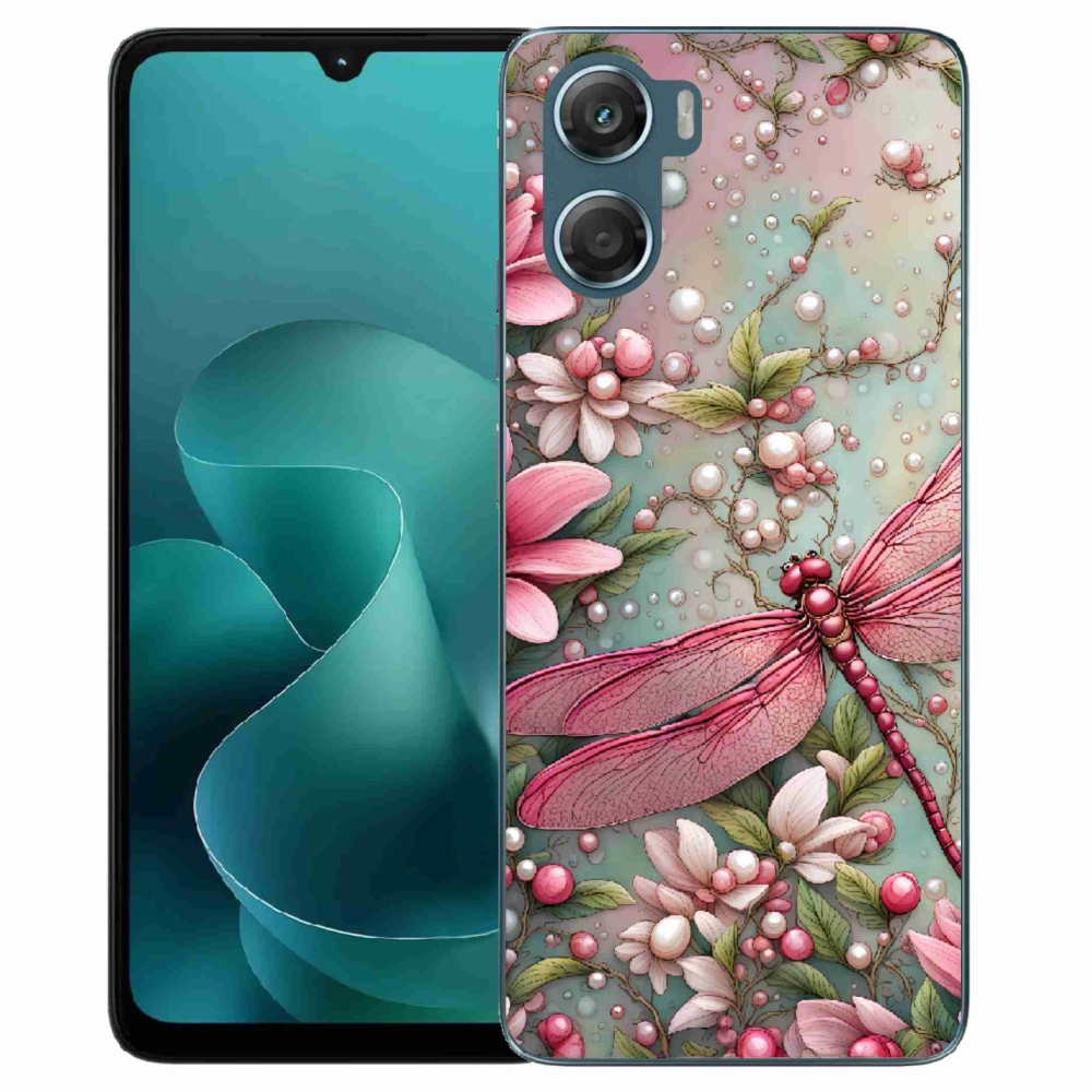 Gelový kryt mmCase na Motorola G06/G06 Power - vážka