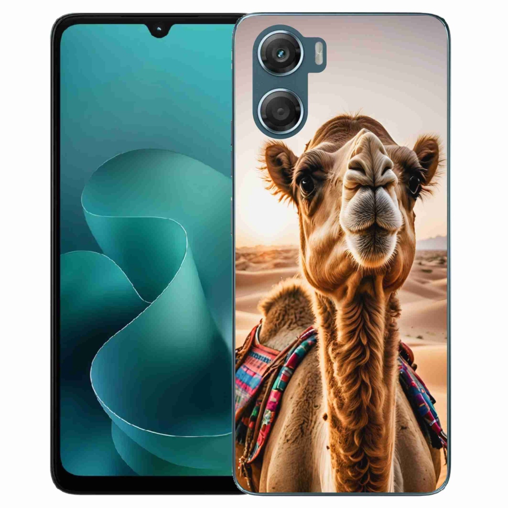 Gelový kryt mmCase na Motorola G06/G06 Power - velbloud
