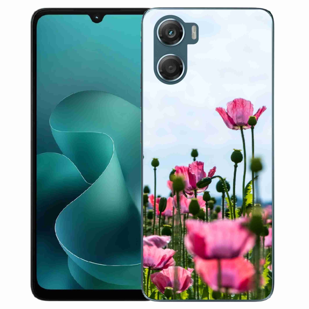 Gelový kryt mmCase na Motorola G06/G06 Power - vlčí mák