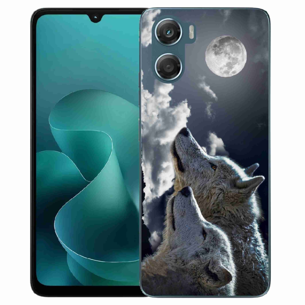 Gelový kryt mmCase na Motorola G06/G06 Power - vlci