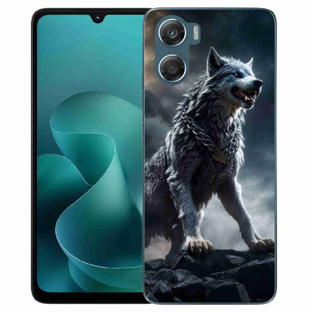 Gelový kryt mmCase na Motorola G06/G06 Power - vlk 1