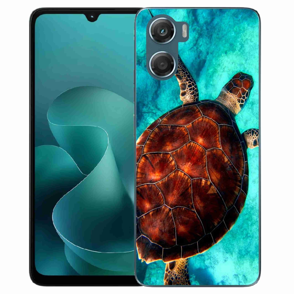 Gelový kryt mmCase na Motorola G06/G06 Power - želva