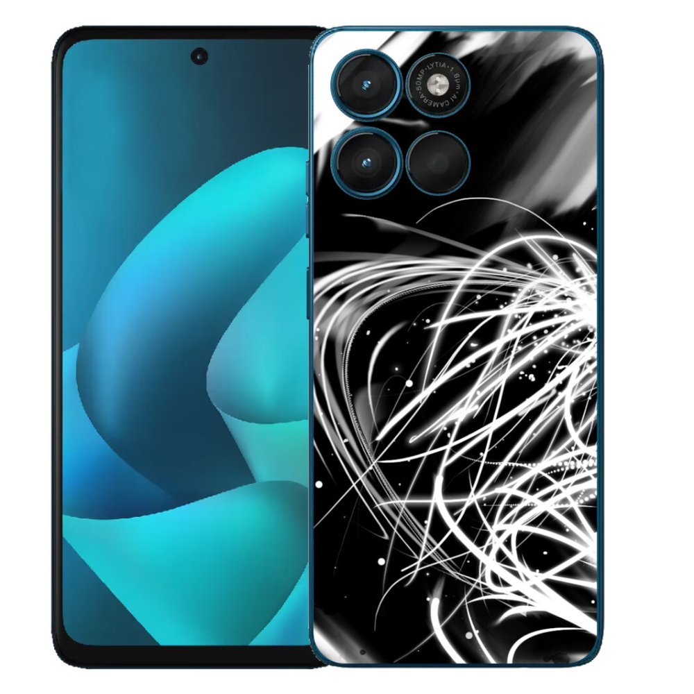 Gelový kryt mmCase na Motorola Moto G57 Power - abstrakt 2