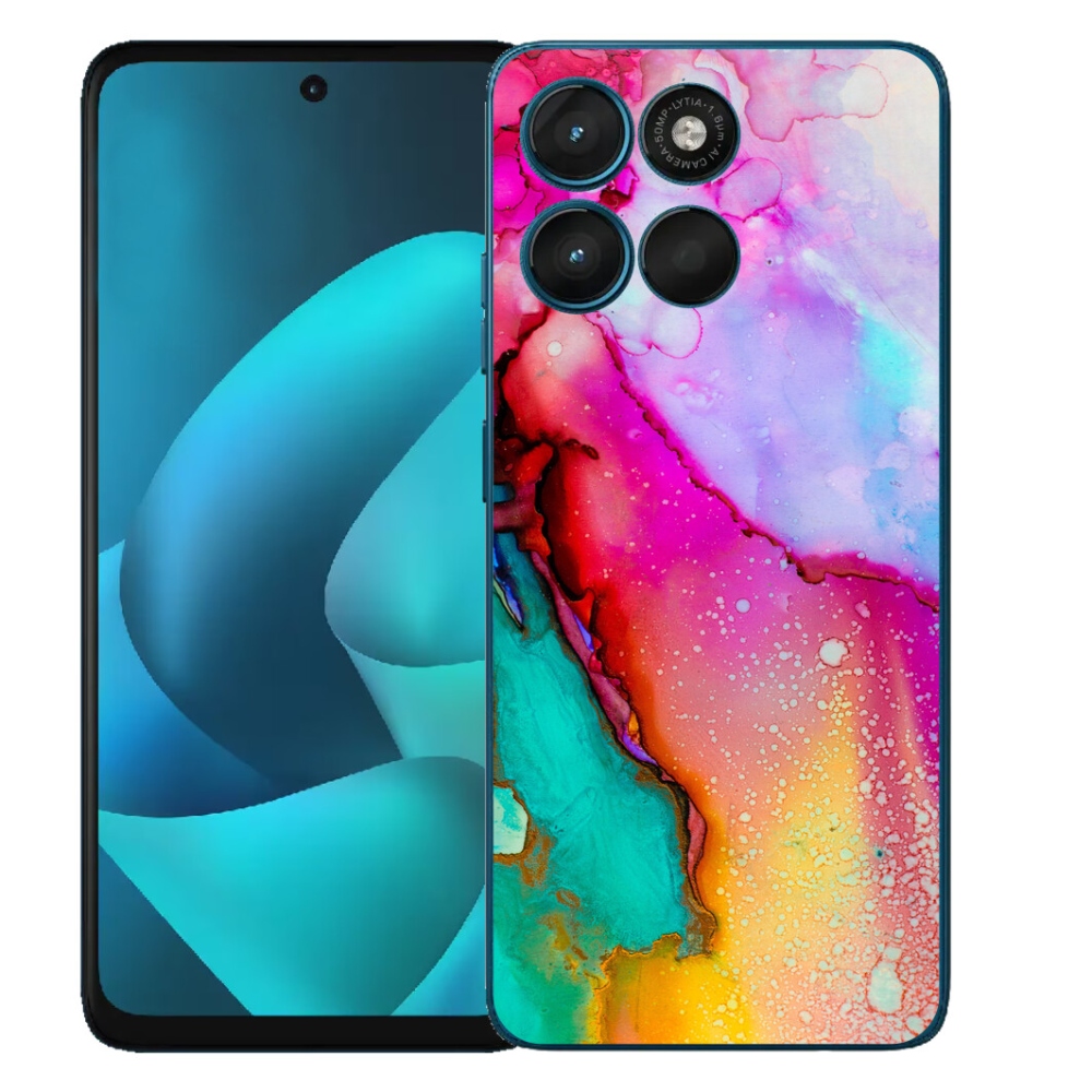 Gelový kryt mmCase na Motorola Moto G57 Power - abstrakt 24