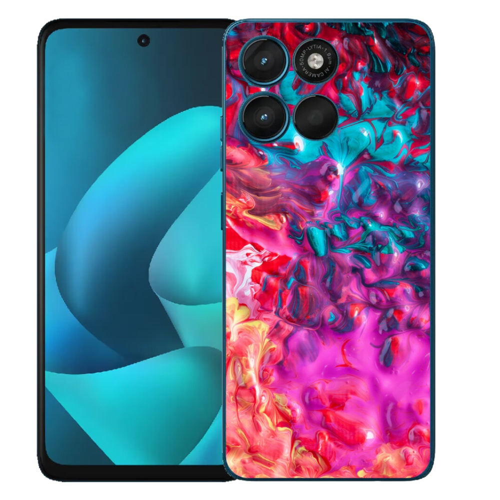 Gelový kryt mmCase na Motorola Moto G57 Power - abstrakt 27