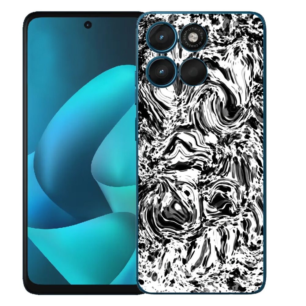 Gelový kryt mmCase na Motorola Moto G57 Power - abstrakt 4
