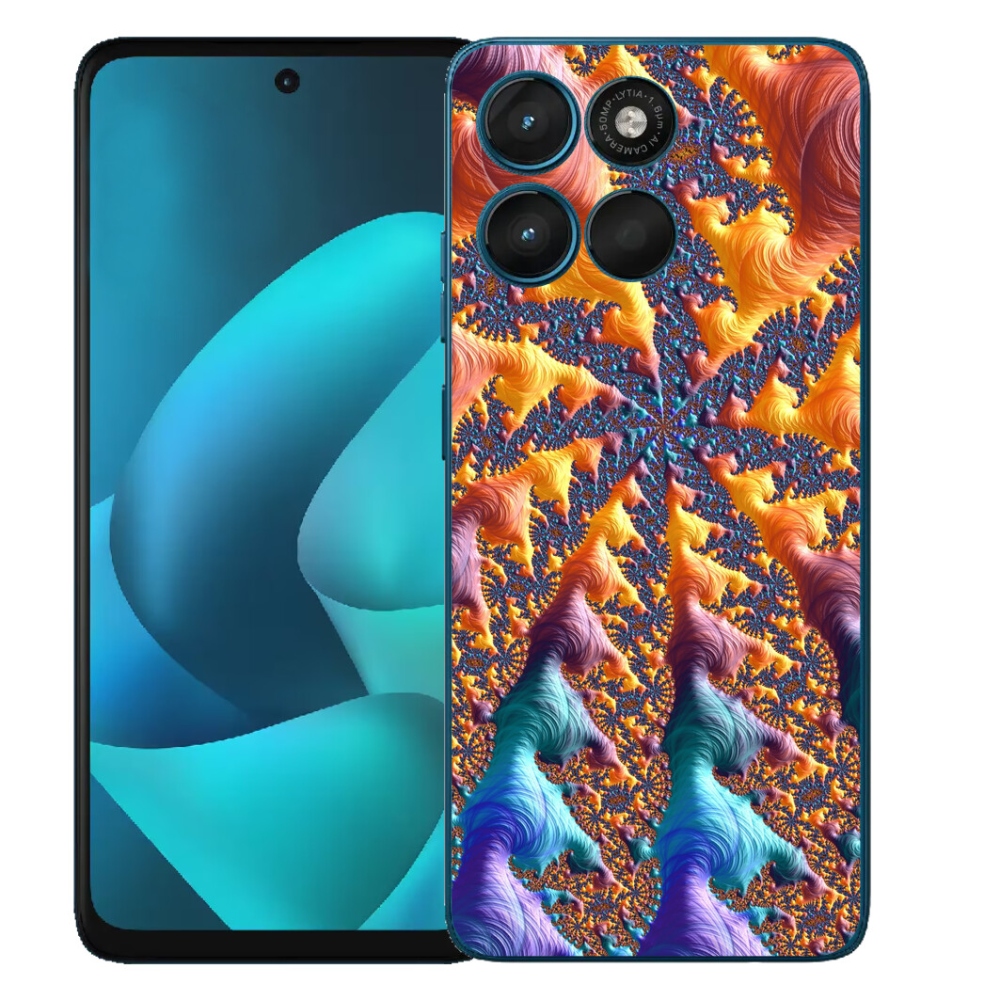 Gelový kryt mmCase na Motorola Moto G57 Power - abstraktní motiv 23