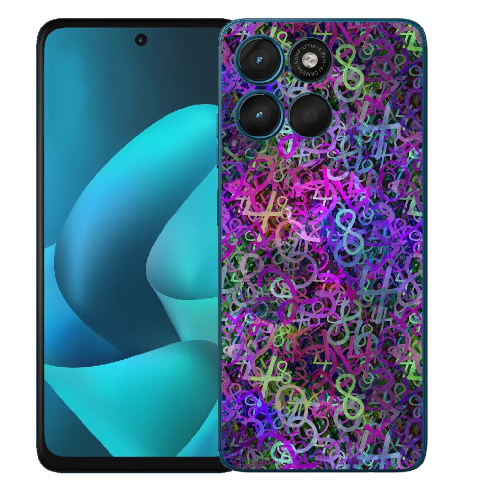 Gelový kryt mmCase na Motorola Moto G57 Power - abstraktní motiv 25