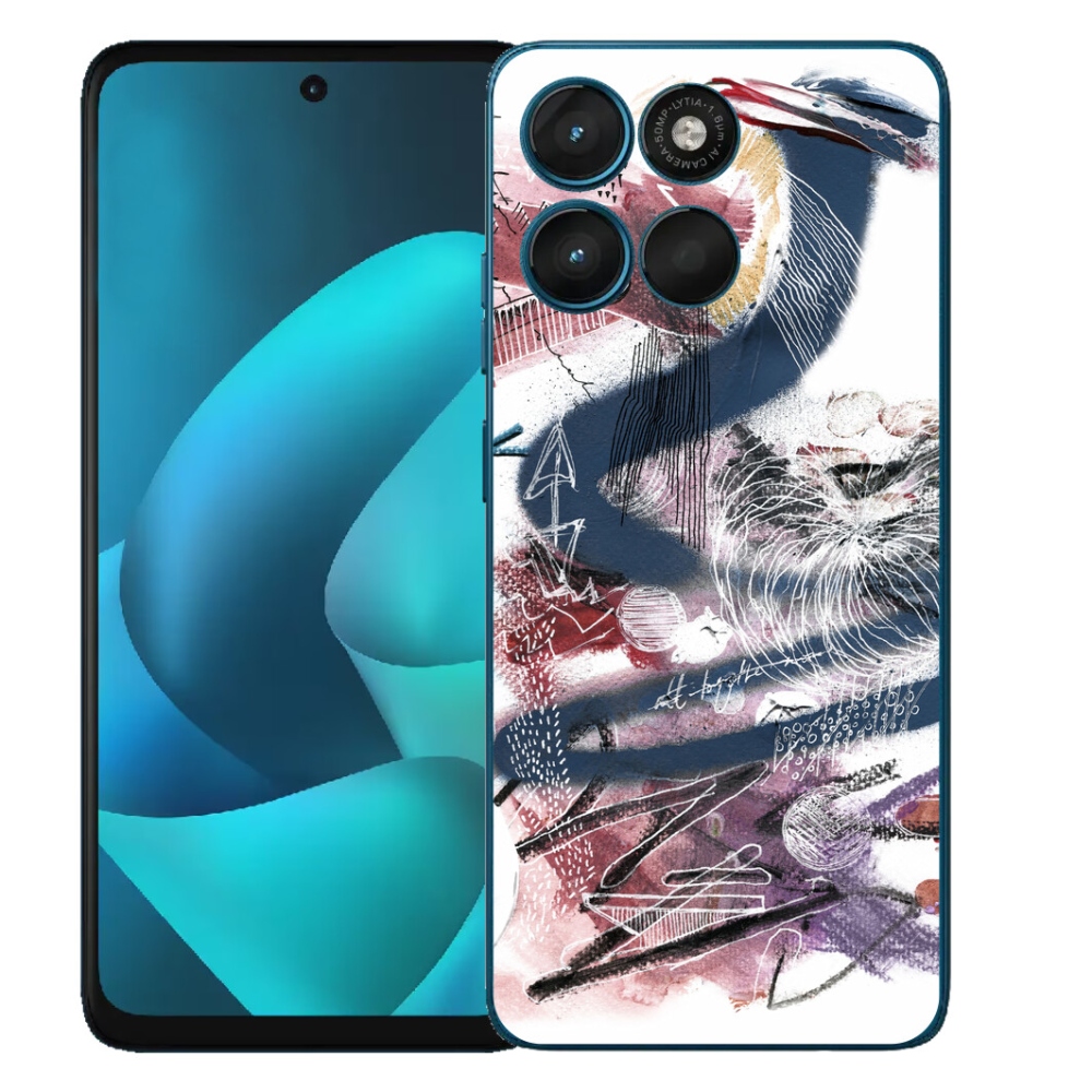 Gelový kryt mmCase na Motorola Moto G57 Power - abstraktní motiv 28