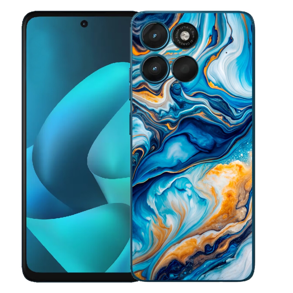 Gelový kryt mmCase na Motorola Moto G57 Power - abstraktní motiv 34