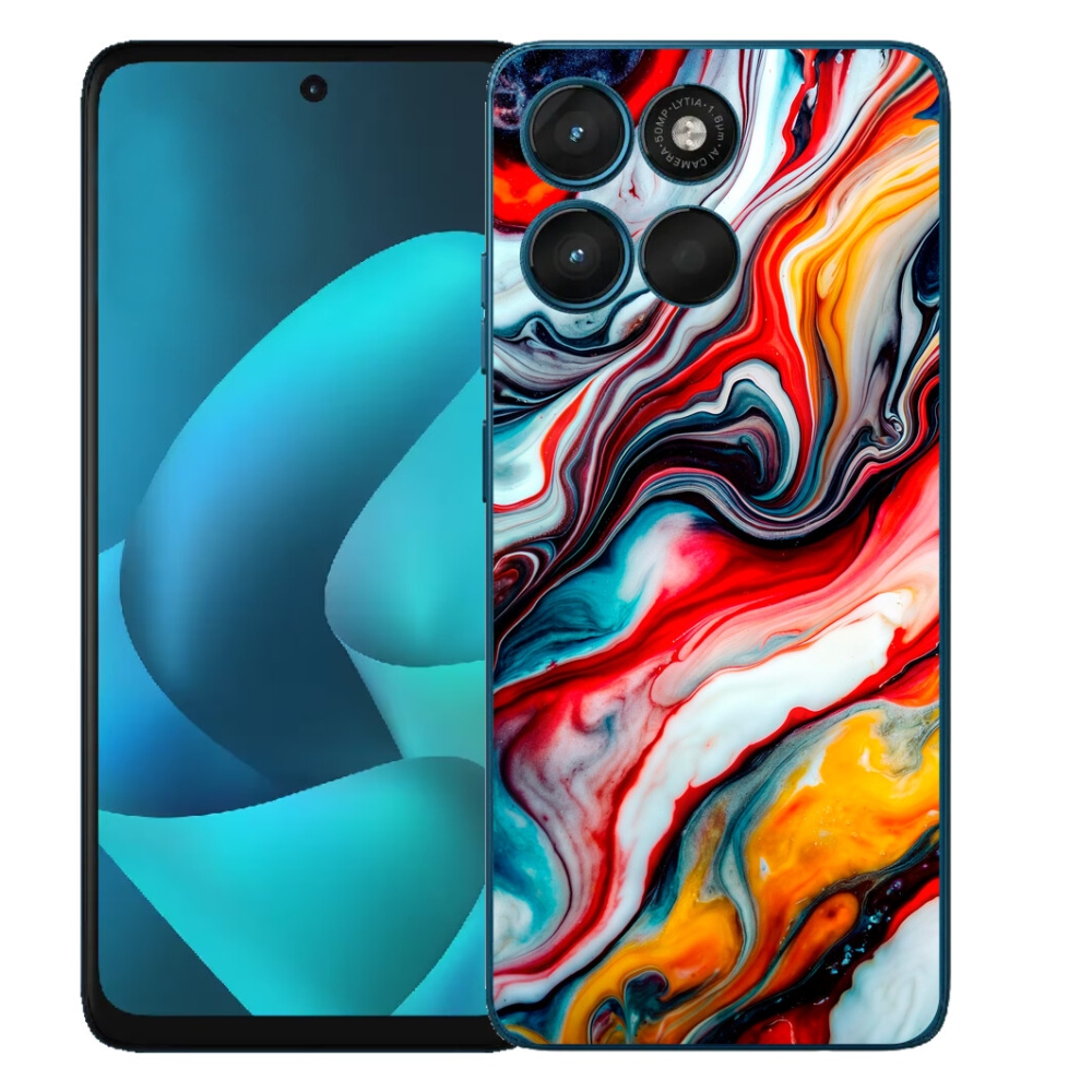 Gelový kryt mmCase na Motorola Moto G57 Power - abstraktní motiv 35