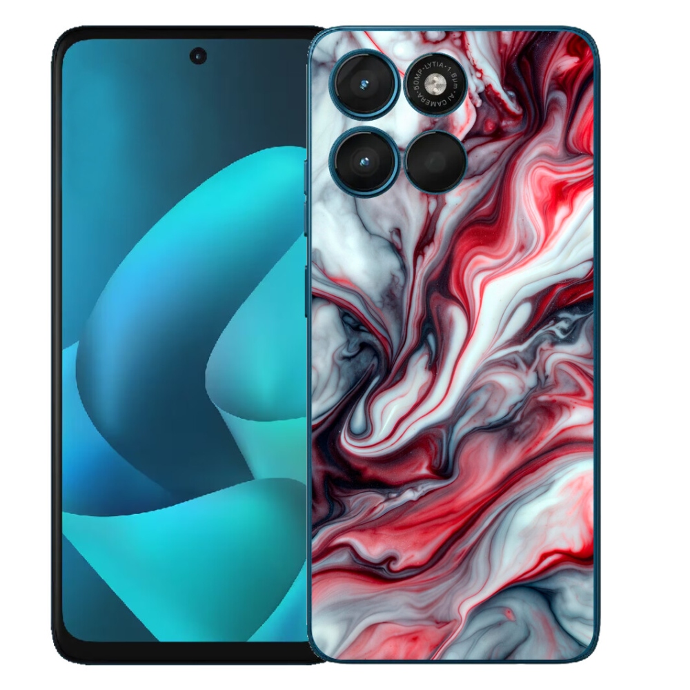 Gelový kryt mmCase na Motorola Moto G57 Power - abstraktní motiv 37