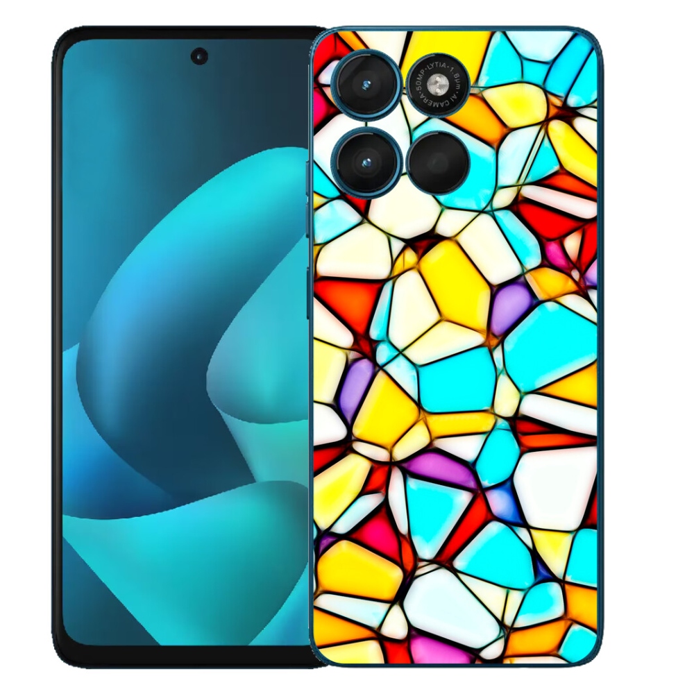 Gelový kryt mmCase na Motorola Moto G57 Power - abstraktní motiv 40