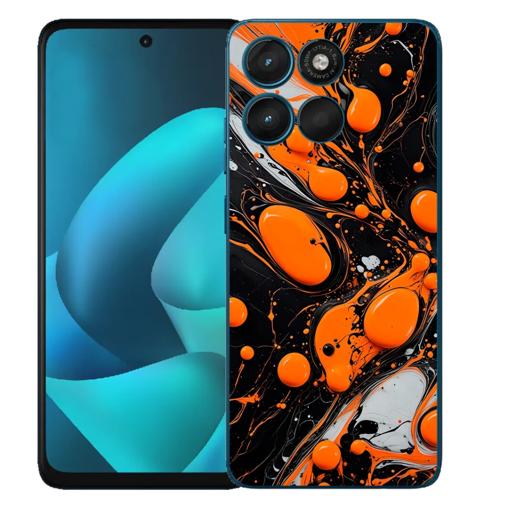 Gelový kryt mmCase na Motorola Moto G57 Power - abstraktní motiv 41
