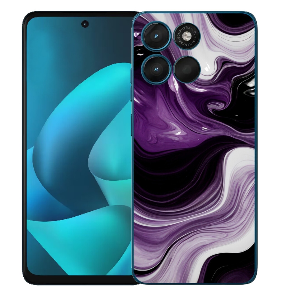 Gelový kryt mmCase na Motorola Moto G57 Power - abstraktní motiv 46