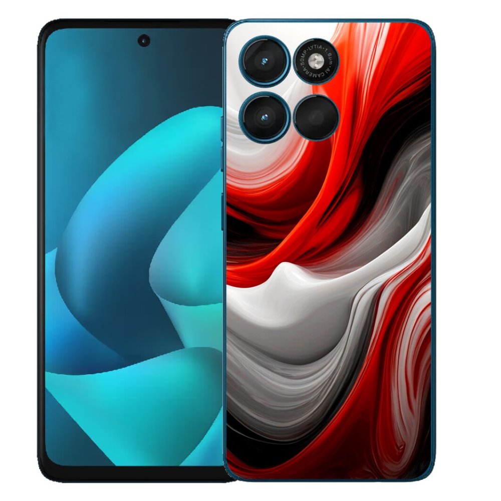 Gelový kryt mmCase na Motorola Moto G57 Power - abstraktní motiv 47