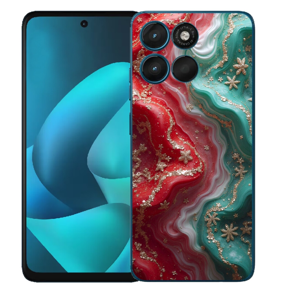 Gelový kryt mmCase na Motorola Moto G57 Power - abstraktní motiv 54