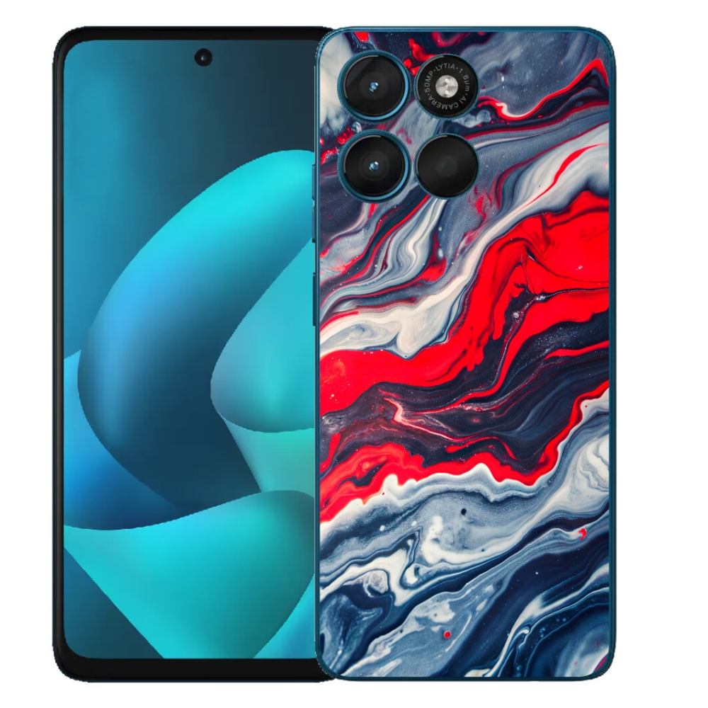 Gelový kryt mmCase na Motorola Moto G57 Power - abstraktní motiv 59