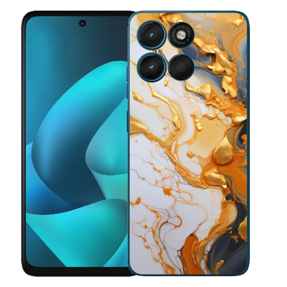 Gelový kryt mmCase na Motorola Moto G57 Power - abstraktní motiv 6