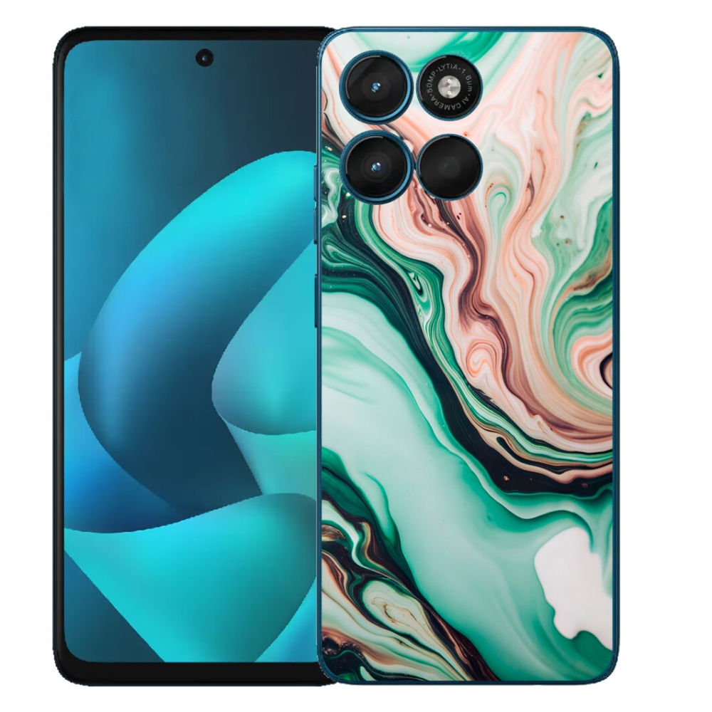 Gelový kryt mmCase na Motorola Moto G57 Power - abstraktní motiv 62