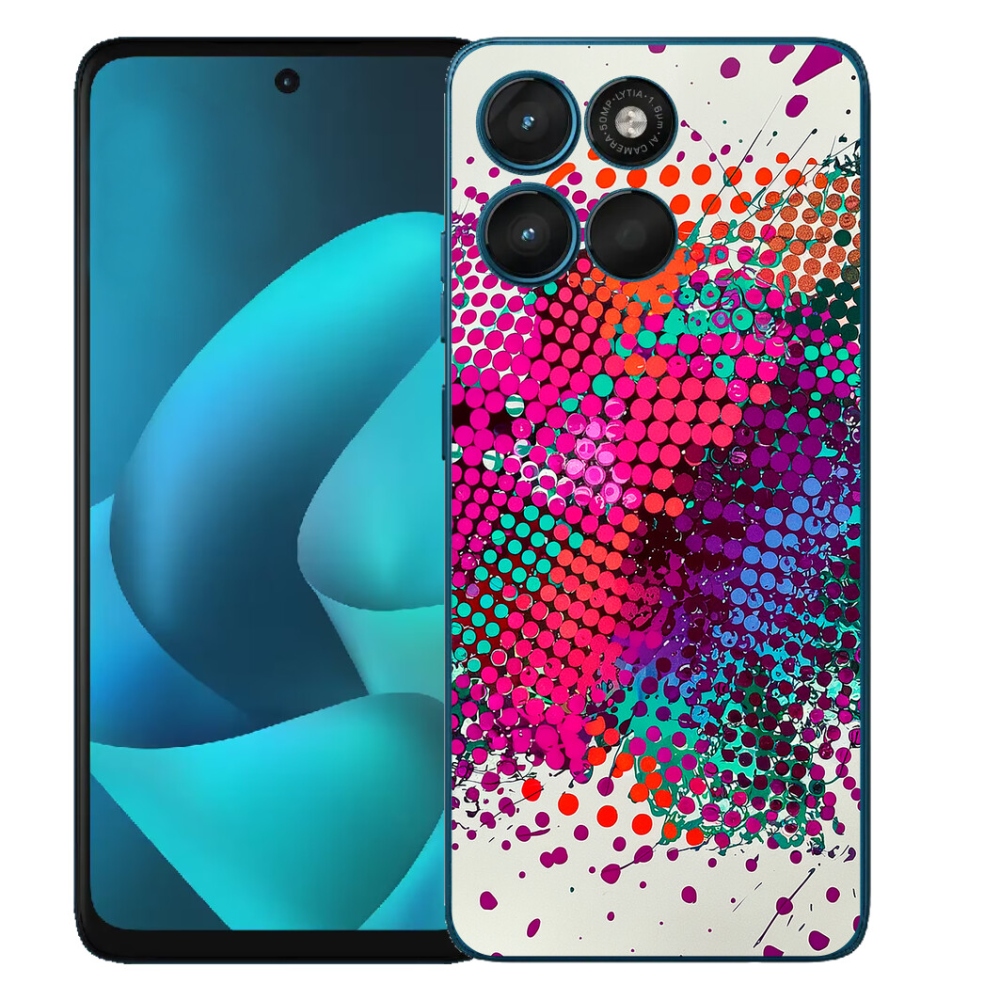 Gelový kryt mmCase na Motorola Moto G57 Power - abstraktní motiv 65