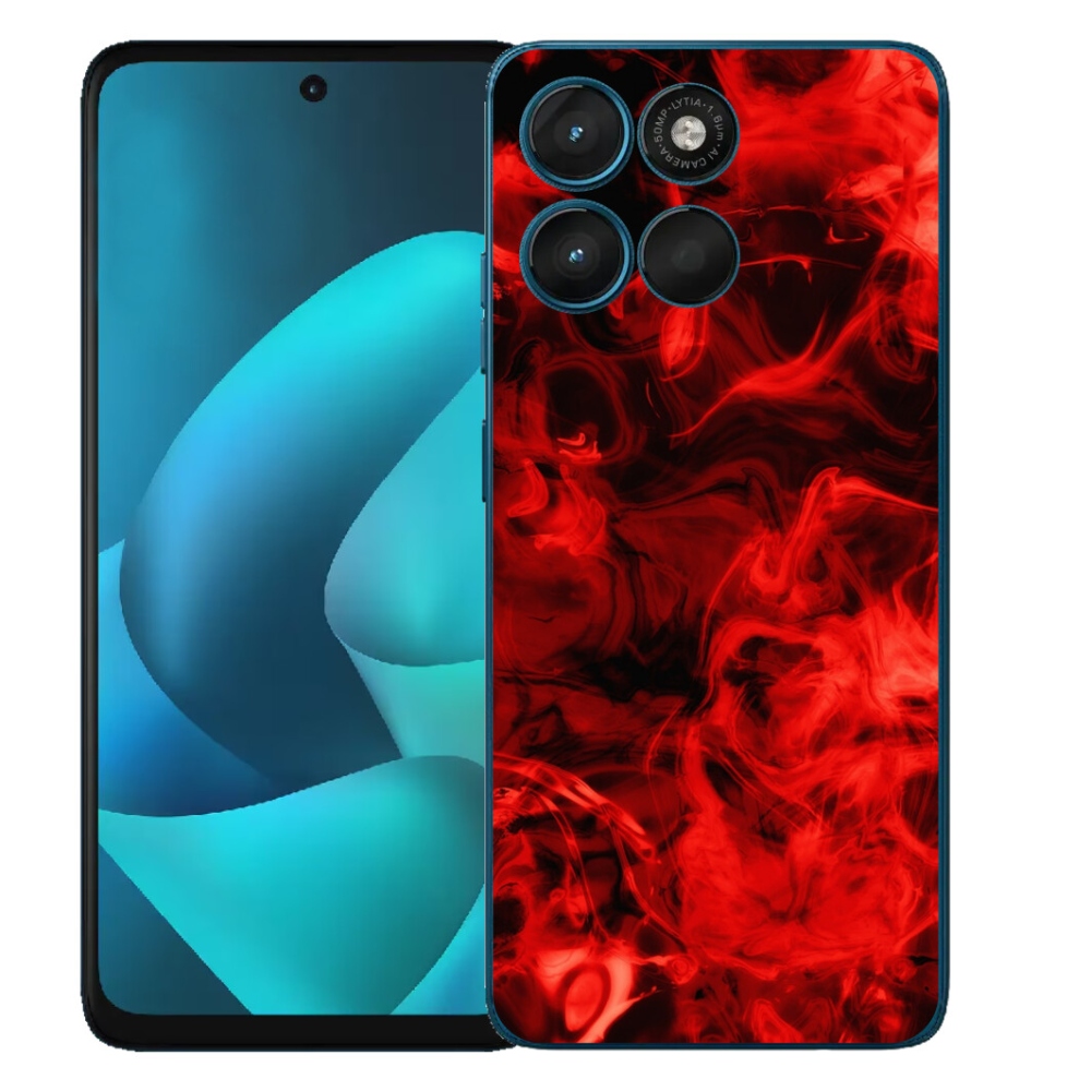Gelový kryt mmCase na Motorola Moto G57 Power - abstraktní vzor 11