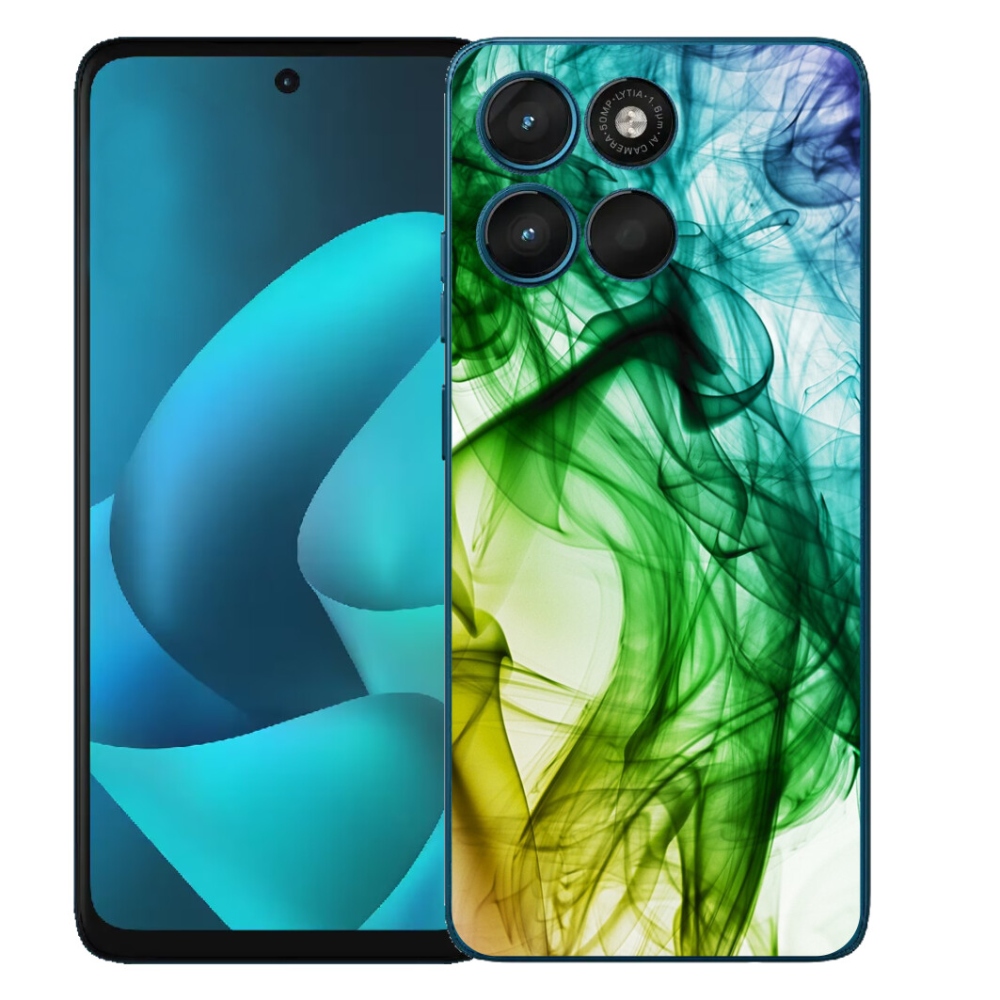 Gelový kryt mmCase na Motorola Moto G57 Power - abstraktní vzor 3