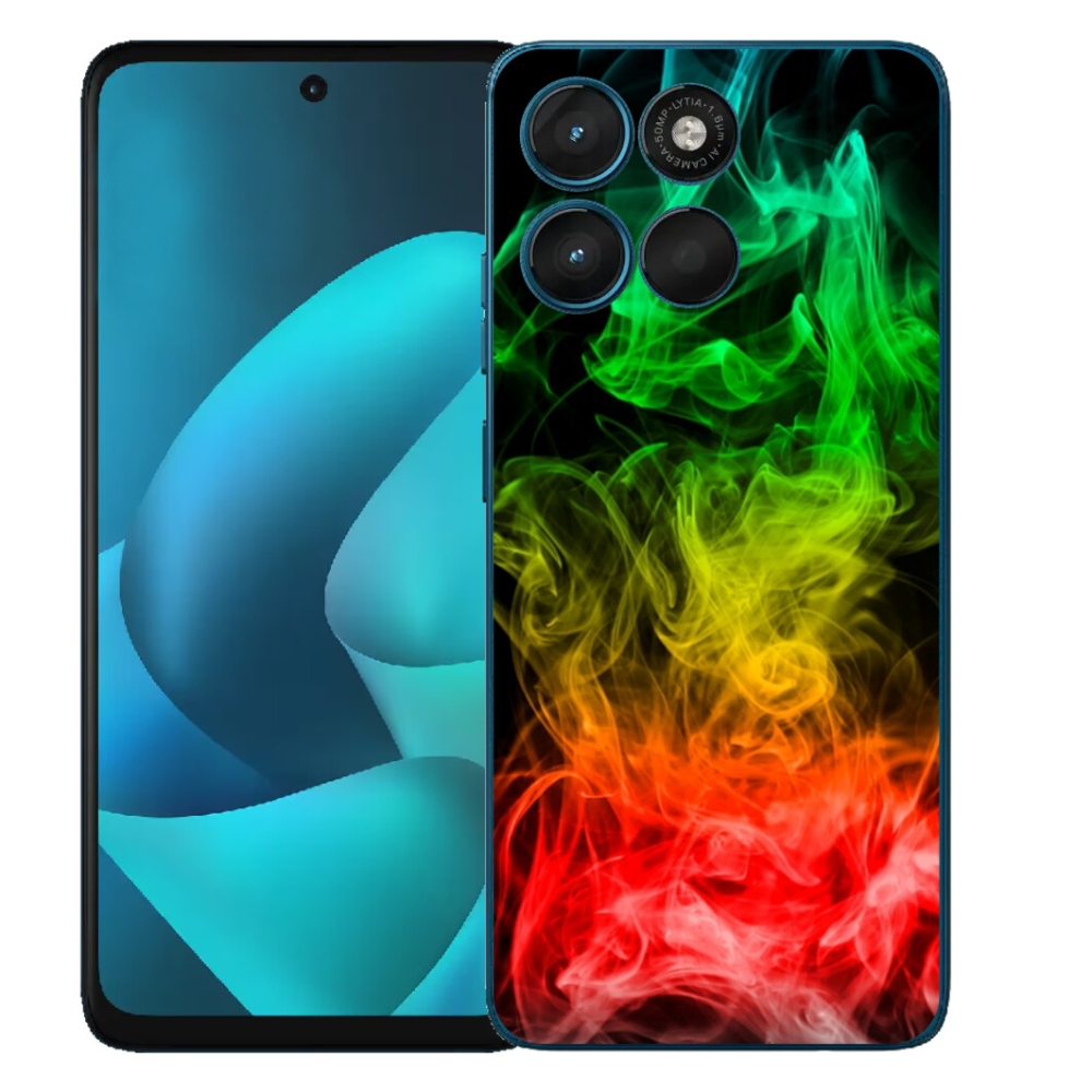 Gelový kryt mmCase na Motorola Moto G57 Power - abstraktní vzor 7